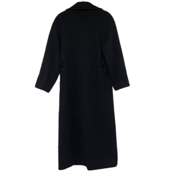 Vintage Long Full Length Steve by Searle Wool Maxi Peacoat Overcoat Jacket Coat - Picture 2 of 11